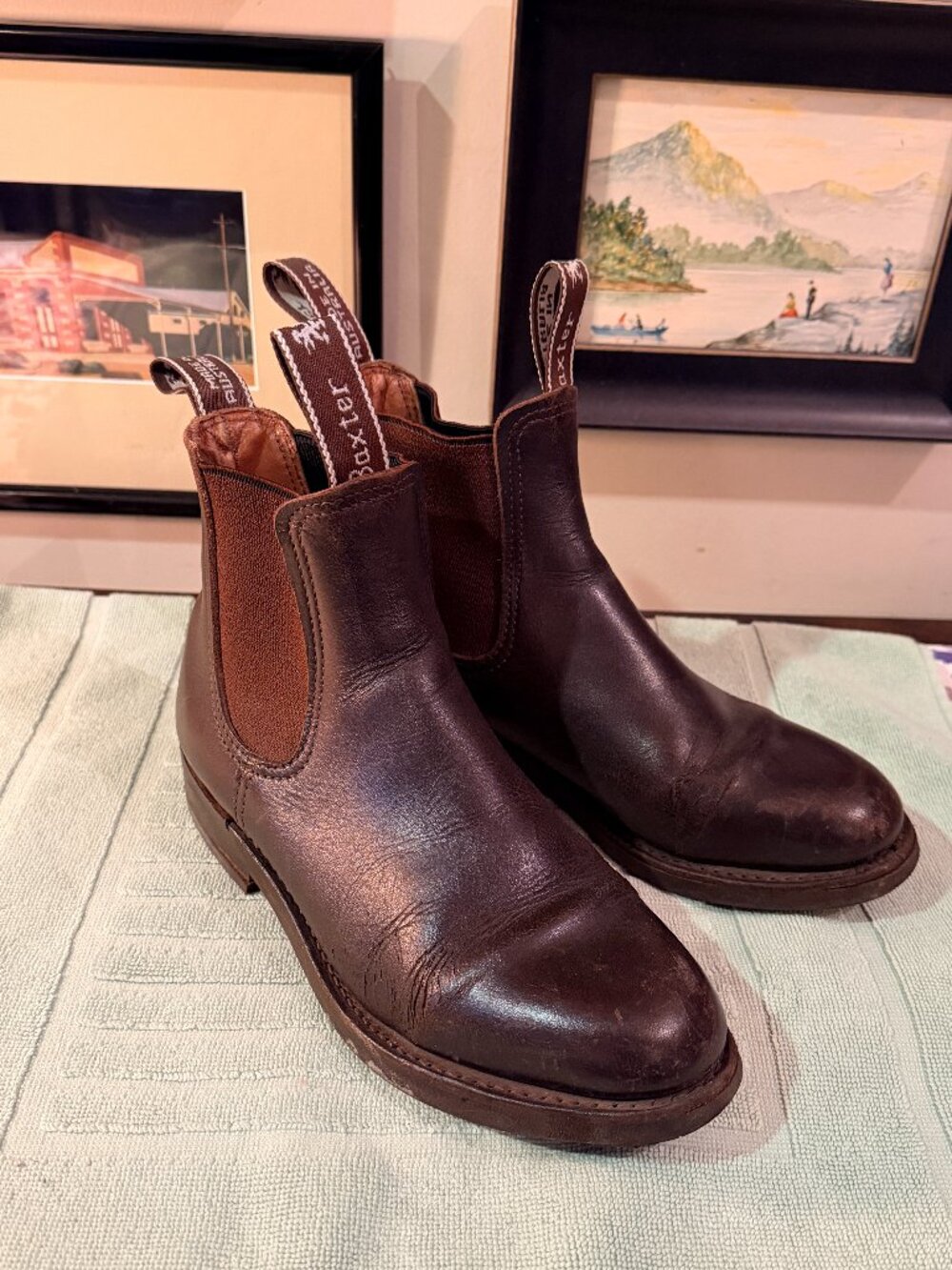 Vintage Baxter ankle riding boots from Australia (similar to Blundstone)